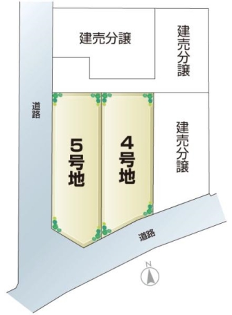 全2区画 全体区画図